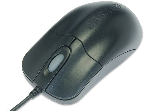 Silver Stormtm Medical Grade Optical Mouse With Scroll Wheel - Dishwasher Safe