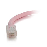 C2G 04256 Cat6 Cable - Non-Booted Unshielded Ethernet Network Patch Cable, Pink (4 Feet, 1.22 Meters)