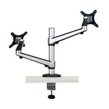 TRIPP LITE Dual Display LCD Desk Mount Arm Swivel Tilt 13-Inch-27-Inch Flat Panel