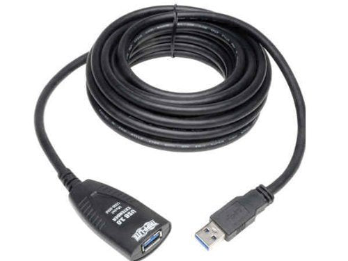 Tripp Lite USB 3.0 SuperSpeed Active Extension Repeater Cable (A M/F) 5M (16-ft.) (U330-05M)