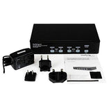 Startech.Com SV431DVIUAHR 4 Port High Resolution USB Dvi Dual Link Kvm Switch with Audio
