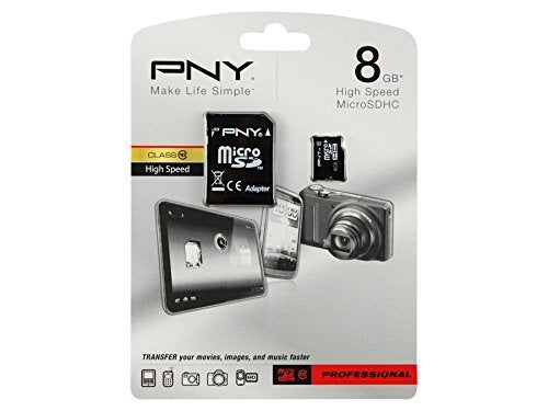 PNY microSDHC Flash Memory Card