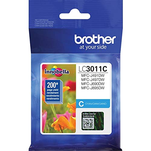 BROTHER - Compatible with: MFCJ491DW, MFC690DW (200 Pages - approximate Page yields in Acc
