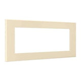 C2G 16346 Radiant Furniture Power Center Bezel for Basic Power Unit, Light Almond