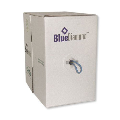 BlueDiamond 6605 Solid Utp Cat6 Spool, Blue, 500ft