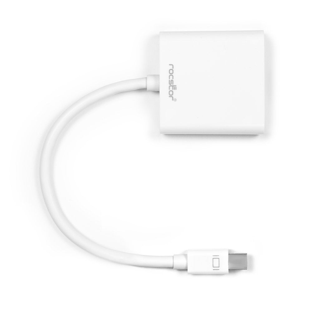 Rocstor Mini DisplayPort to VGA Adapter Convertor (Y10A104-W1)