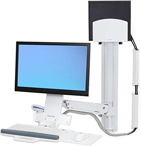 Ergotron 45-271-216 Bright White SV Combo ARM NO WS