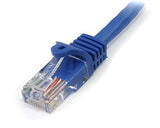 StarTech.com RJ45PATCH20 Blue Snagless RJ45 UTP Cat 5e Patch Cable, 20-Feet