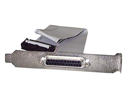 StarTech.com 16in DB25 Parallel Female to IDC 25 Pin Header Slot Plate (PLATE25F16)