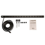 Tripp Lite Basic PDU, 1.44kW Single-Phase, 120V, 14 Outlets (5-15R), NEMA 5-15P Input, 15 ft. Cord, 0U Vertical Rack-Mount Power (PDUV15)