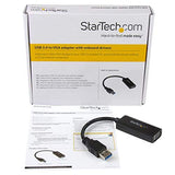 StarTech.com USB 3.0 to VGA Display Adapter 1920x1200, On-Board Driver Installation, Video Converter with External Graphics Card - Windows (USB32VGAV)