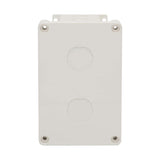 Tripp Lite Waterproof CAT5E/Cat6 Electrical Junction Box 2 Cutouts TAA (N206-SB01-IND)