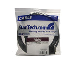 StarTech.com 6 ft 90 Degree Down Angled Dual Link DVI-D Monitor Cable M/M - Male to Male 25 pin DVI-D Video Cable Black 6 Feet - 2560x1600 (DVIDDMMBA6)