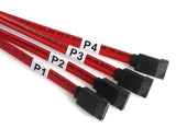 StarTech.com Serial Attached SCSI SAS Cable - SFF-8484 to 4X SATA - SATA/SAS Cable - SAS 6Gbit/s - 4-Lane - 32 pin 4i MultiLane (R) to SATA (R) - 1.6 ft - red - SAS84S450