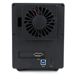 StarTech.com USB 3.0 eSATA Dual 3.5-Inch SATA III Hard Drive RAID Enclosure with UASP and Fan - Black (S3520BU33ER)