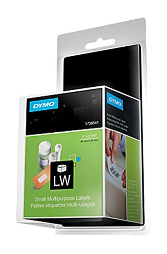 DYMO LW Mailing Address Labels for LabelWriter Label Printers, White, 1-1/8'' x 3-1/2'', 2 Rolls of 260 (30572)