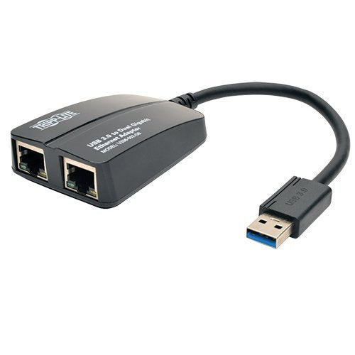 TRIPP LITE USB 3.0 SuperSpeed to Gigabit Ethernet NIC Network Adapter, White (U336-000-GBW)