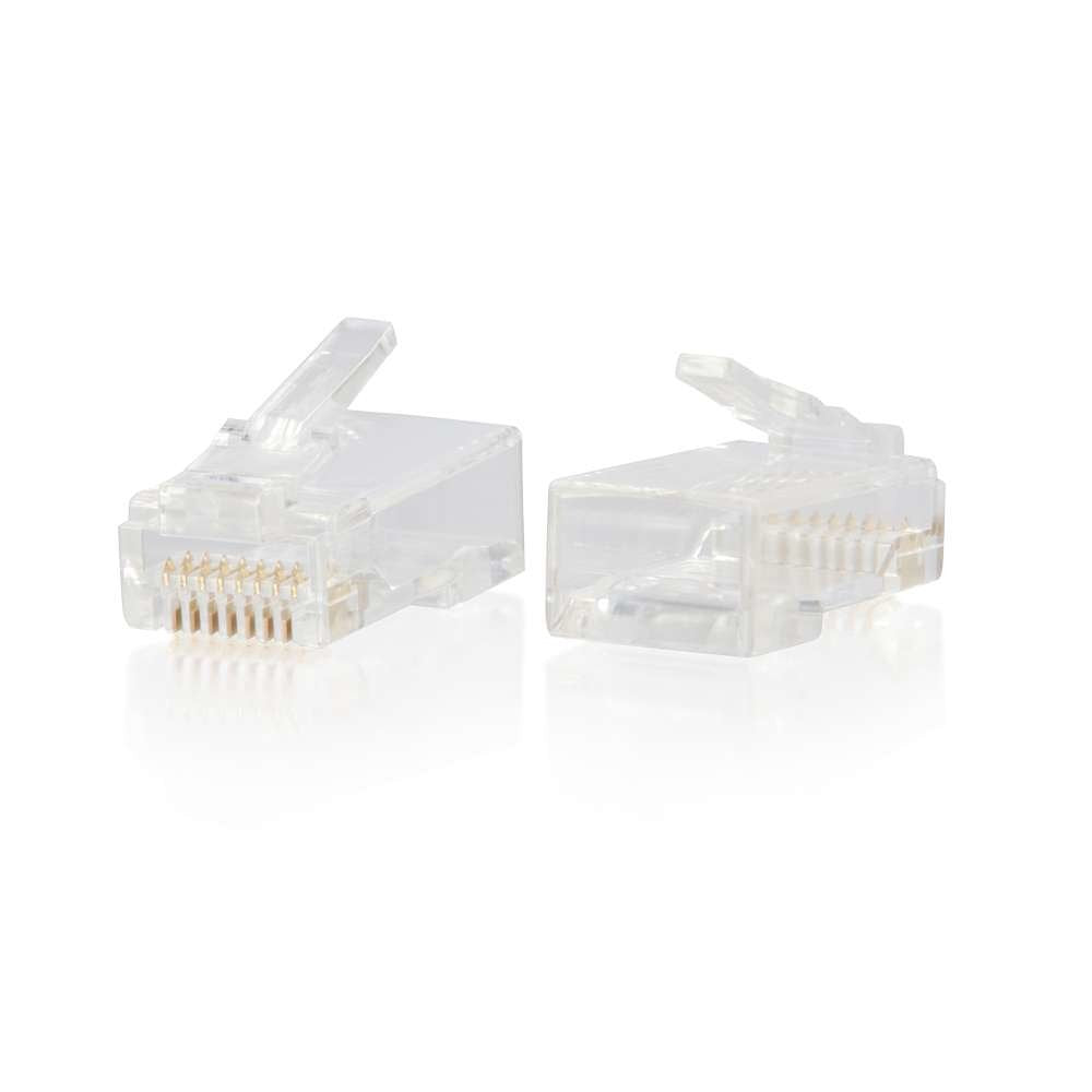 50pk Rj45 Cat6 Modular Plug
