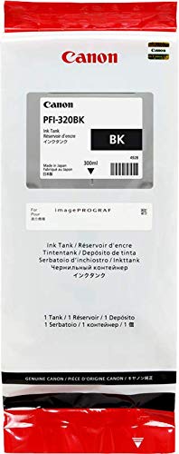 Canon PFI-320BK Pigment Black Ink Tank 300ml by CES Imaging