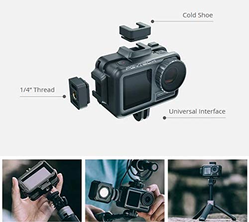 PGYTECH OSMO Action Camera Cage with Luckybird USB Reader