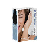 VisionTek 900937 Stereo Headphones, Black