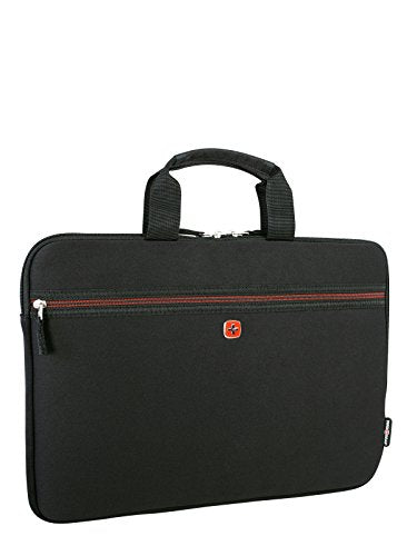 Swiss Gear 15.6" Neoprene Sleeve with Top Handle, Black, One Size