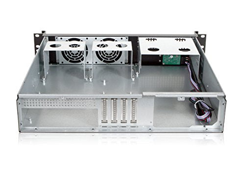 iStar D Value D-213-MATX 2U Rackmount Server Chassis (Black)