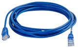 C2G 01024 Cat5e Cable - Snagless Unshielded Slim Ethernet Network Patch Cable, Blue (5 Feet, 1.52 Meters)