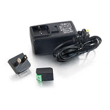 C2G 29367 TruLink VGA + Stereo (3.5mm) Audio Over Cat5 Extender Transmitter, TAA Compliant, Black