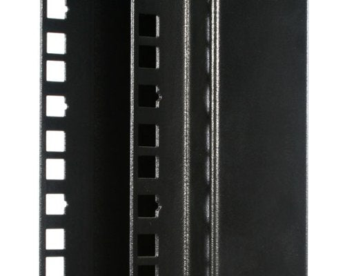 StarTech.com 2POSTRACK 42U 2 Post Open Frame Rack with Casters (Black)