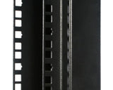 StarTech.com 2POSTRACK 42U 2 Post Open Frame Rack with Casters (Black)
