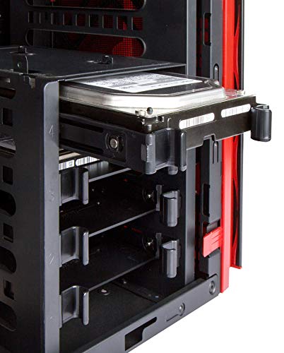 InWin 703 Black ATX Mid Tower Computer Chassis Case for Gaming