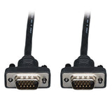Tripp Lite P502-010-SM M/M 10-Feet Low Profile VGA RGB Coaxial Monitor Cable Black