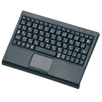 Solidtek USB Supermini Keyboad Touch Pad Black with Built-in
