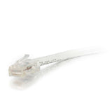 C2G 04246 Cat6 Cable - Non-Booted Unshielded Ethernet Network Patch Cable, White (25 Feet, 7.62 Meters)