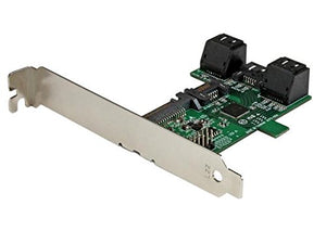 StarTech.com Port multiplier controller card - 5-port SATA to single SATA III - Expansion slot mounted 1:5 SATA 6 Gbps Port multiplier (ST521PMINT)