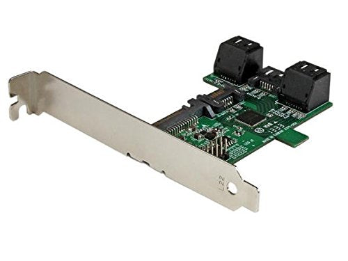 StarTech.com Port multiplier controller card - 5-port SATA to single SATA III - Expansion slot mounted 1:5 SATA 6 Gbps Port multiplier (ST521PMINT)