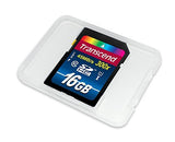Transcend 16GB SDHC Class 10 UHS-1 Flash Memory Card Up to 60MB/s (TS16GSDU1)