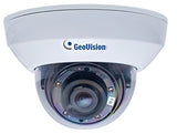 GeoVision 4MP H.265 Super Low Lux WDR Pro IR Mini Fixed Dome Camera, White (GV-MFD4700-0F)