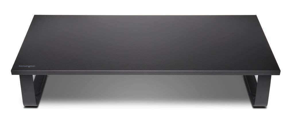 Kensington Extra Wide Monitor Stand, Fits Monitors up to 32 Inches and 44 Pounds, Black (K55726WW)