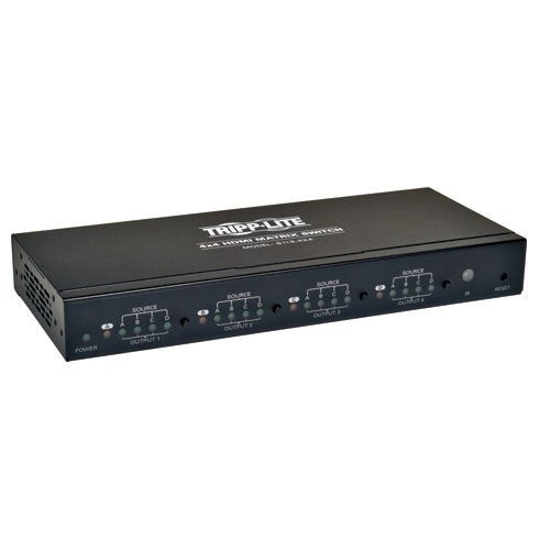 Tripp Lite 2-Port HDMI Switch for Video and Audio, 4K x 2K UHD @ 60 Hz (HDMI F/2xF) with Remote Control (B119-002-UHD)