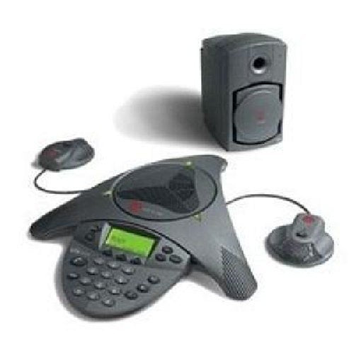 Polycom 2200-07142-001 Soundstation Vtx 1000 Cnfrc Phn with vtx Wideband Voice&gain Ctrlw/mic
