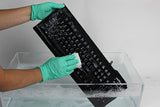 Silver Seal Medical Grade Keyboard - Dishwasher Safe & Antimicrobial - Qwerty Is