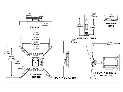 Peerless PA746 AV Paramount Mounting Kit