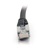 C2G 28695 Cat5e Cable - Snagless Shielded Ethernet Network Patch Cable, Black (25 Feet, 7.62 Meters)