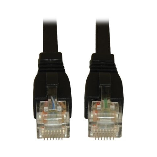 Tripp Lite Augmented Cat6/Cat6a Snagless 10G Patch Cable RJ45, 7-Feet (N261-007-BK) Black