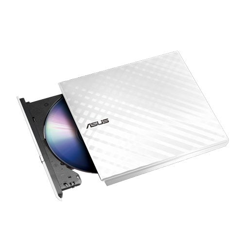 Asus Computer International Direct External Slim White 8X DVD-Rw Optical Drive SDRW-08D2S-U/withG/ACI/AS