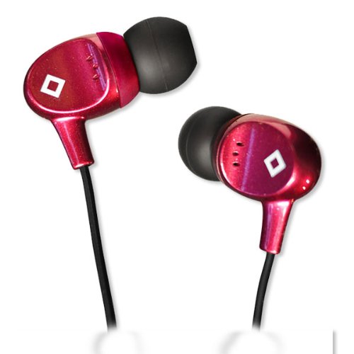 BlueDiamond Sound Isolating Earbuds, Magenta