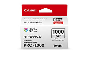 CanonInk Lucia PRO PFI-1000 Photo Gray Individual Ink Tank