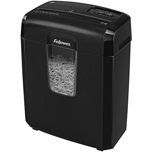 Fellowes Powershred 8c Cross-Cut Shredder - Non-Continuous Shredder - Cross Cut - 8 Per Pass